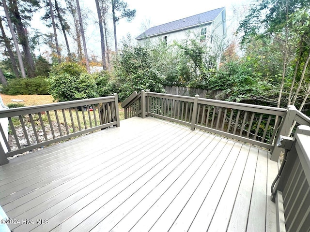 view of deck