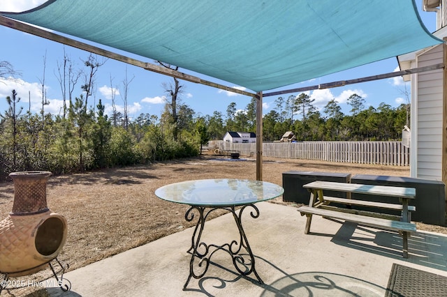 view of patio / terrace