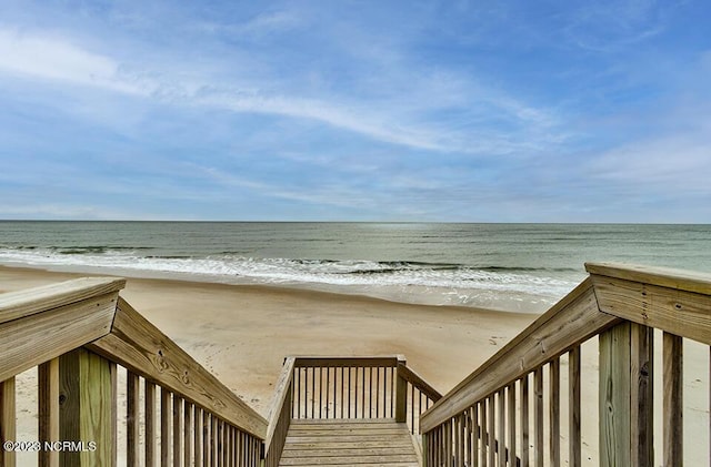 2000 New River Inlet Rd Unit 1203, North Topsail Beach, NC 28460 - water view featuring local beach