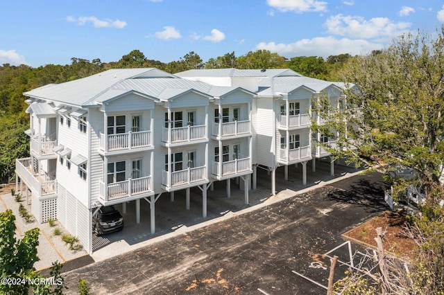 view of rear view of property