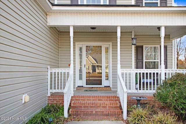 view of property entrance