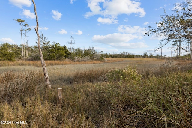 view of nature with a rural view