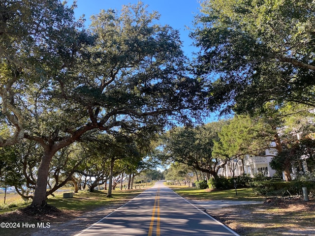 view of road