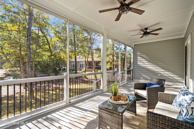 view of patio / terrace featuring covered porch