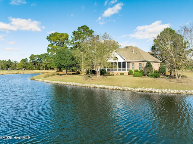 property view of water