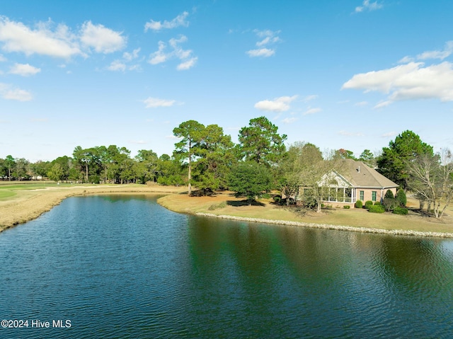 property view of water