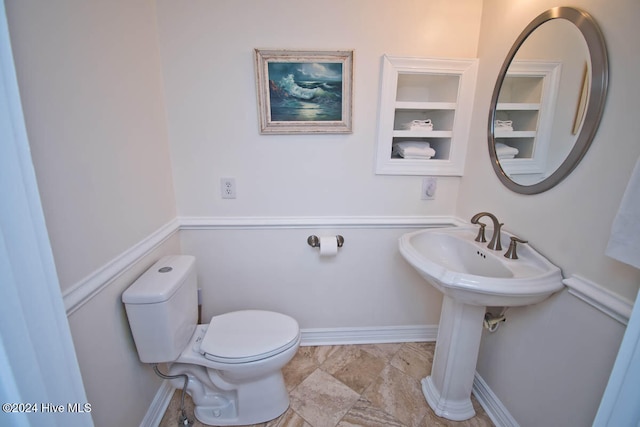 bathroom with toilet