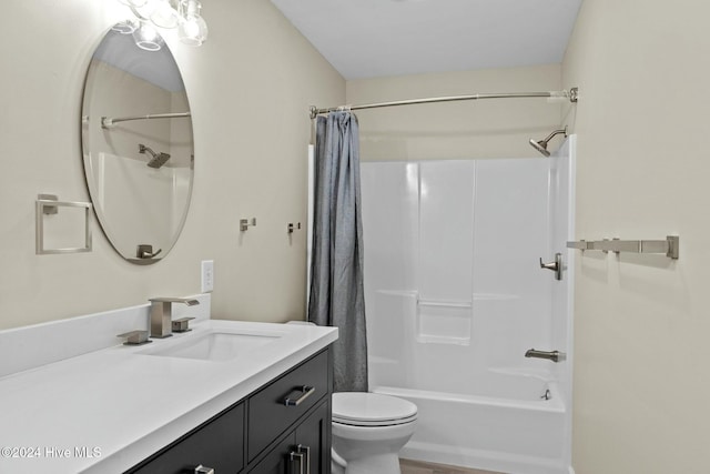 bathroom with hardwood / wood-style flooring and vanity