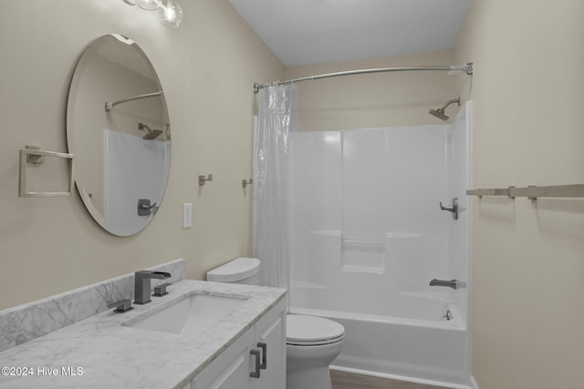 bathroom featuring vanity and wood-type flooring