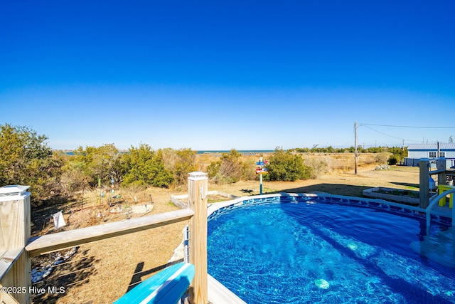 view of pool