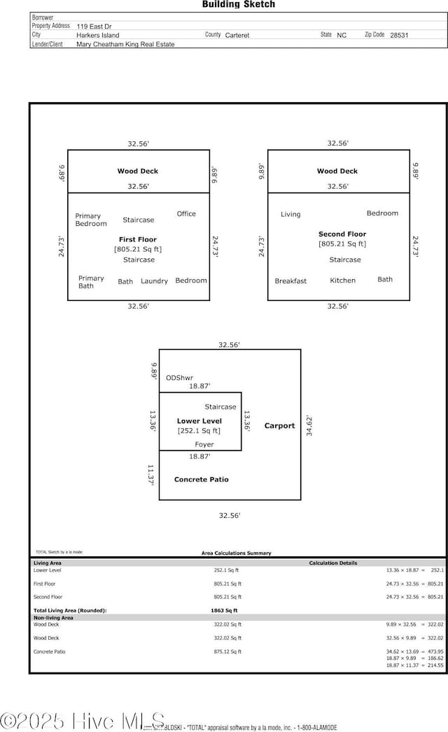 view of layout