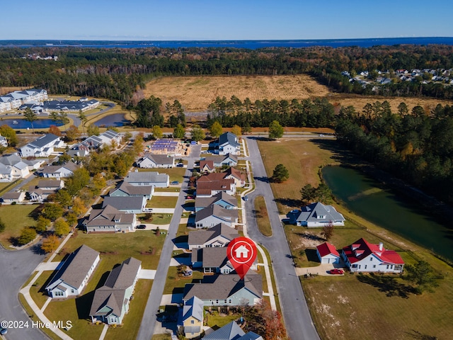 4067 Reunion Pointe Ln, New Bern, NC 28562 - view of property location featuring nearby suburban area and a forest