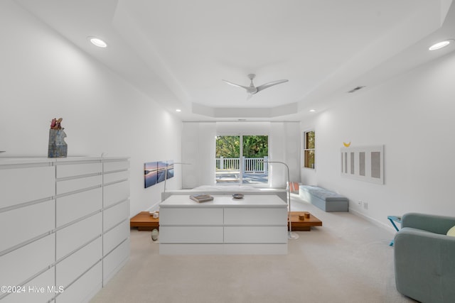 bathroom featuring tile patterned flooring, a healthy amount of sunlight, and plus walk in shower