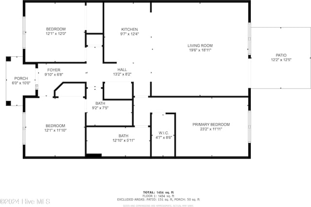 1017 Headwater Cove Ln, Wilmington, NC 28403 - home floor plan