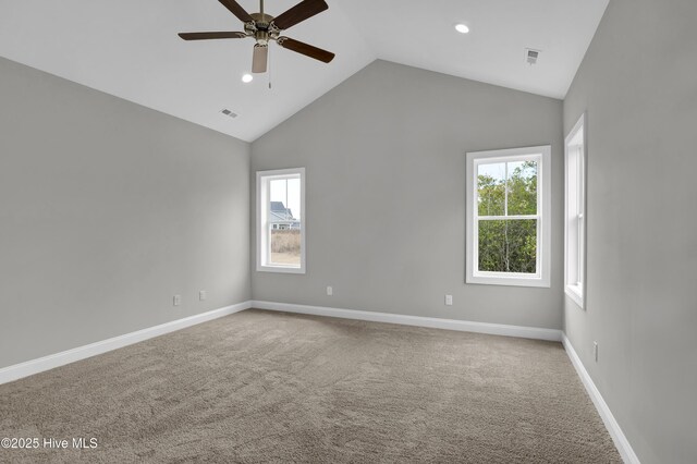 7092 Trailhead Rd, Leland, NC 28451 - unfurnished dining area featuring a chandelier, vaulted ceiling, and wood finished floors