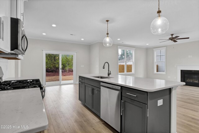 2786 Longleaf Pine Cir, Leland, NC 28451 - unfurnished room featuring ornamental molding, wood finished floors, and recessed lighting
