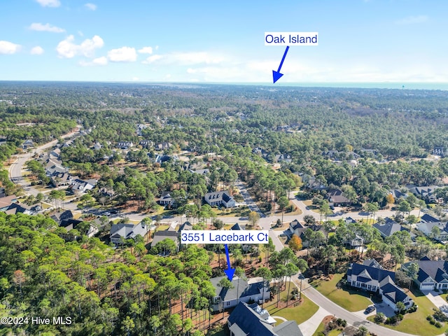 birds eye view of property featuring a residential view