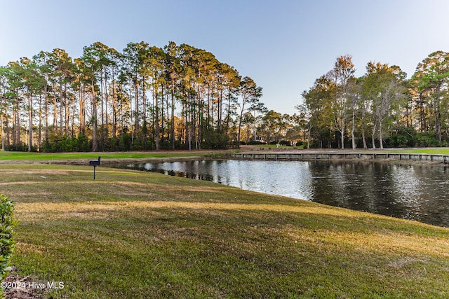 property view of water