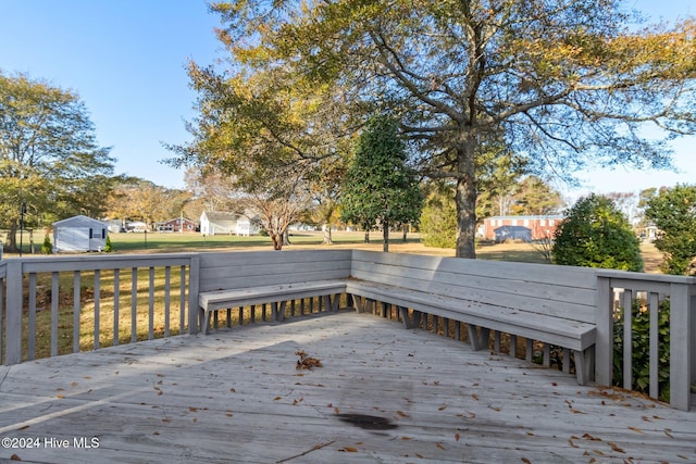 view of deck