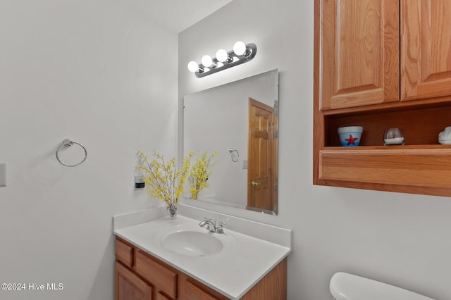 1221 NC Highway 305, Aulander, NC 27805 - bathroom with vanity and toilet