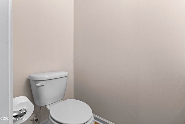 bathroom with toilet