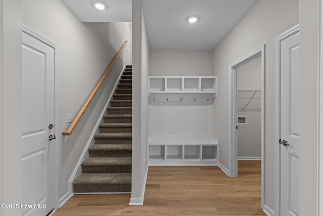 1957 Mansfield Ave SE, Bolivia, NC 28422 - mudroom with baseboards and light wood finished floors