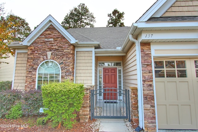 view of entrance to property