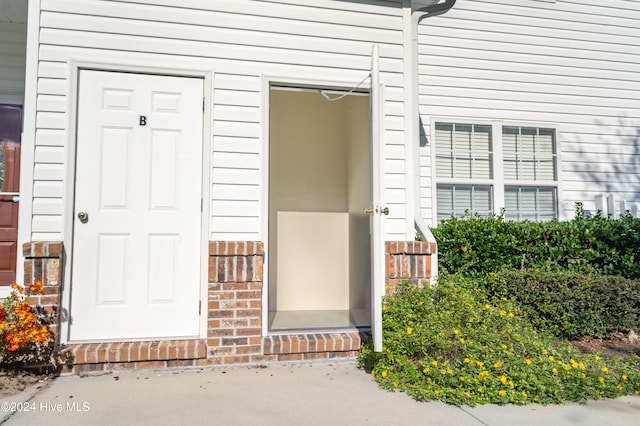 view of property entrance