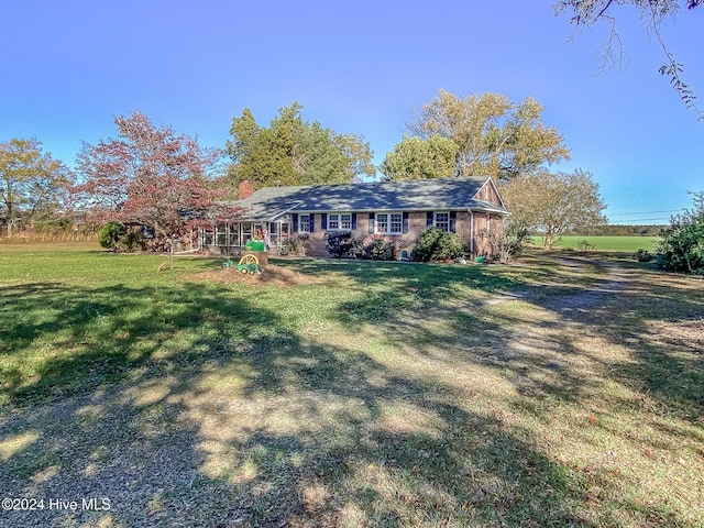 4271 Caratoke Hwy, Barco, NC 27917 - view of front facade with a front lawn