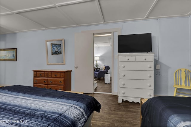 427 N Anderson Blvd, Topsail Beach, NC 28445 - bedroom with wood finished floors