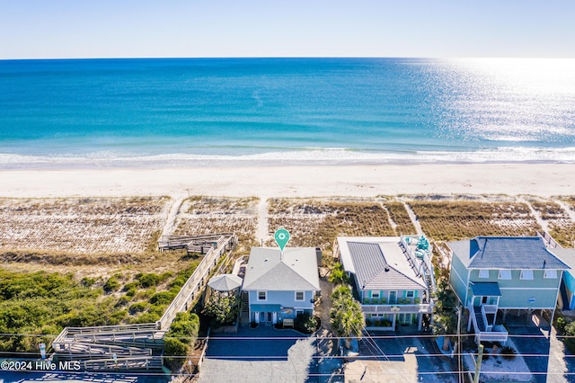 427 N Anderson Blvd, Topsail Beach, NC 28445 - drone / aerial view of expansive coastline