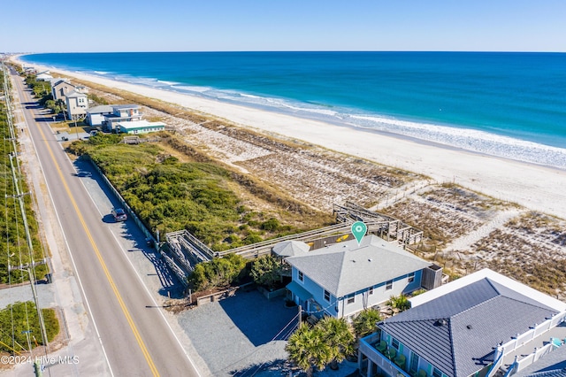 427 N Anderson Blvd, Topsail Beach, NC 28445 - aerial view of expansive beach