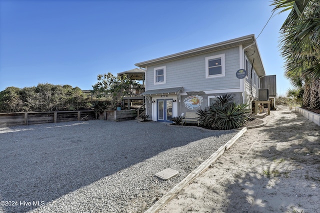 427 N Anderson Blvd, Topsail Beach, NC 28445 - view of rear view of property
