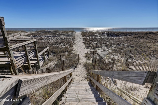 427 N Anderson Blvd, Topsail Beach, NC 28445 - view of community featuring view of water and beach