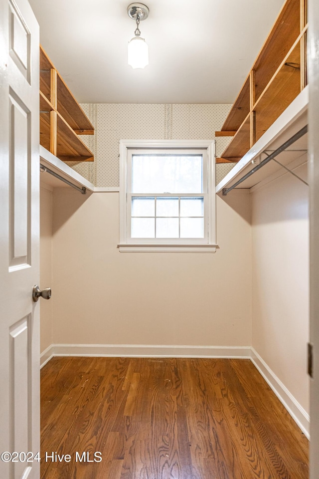 102 James Creek Rd, Southern Pines, NC 28387 - spacious closet featuring wood finished floors