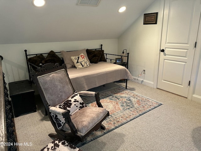 bedroom featuring carpet floors