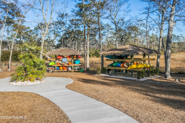 surrounding community featuring a gazebo