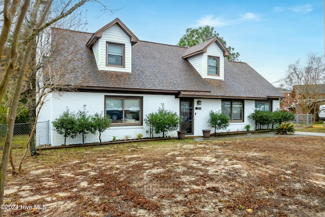 view of cape cod-style house