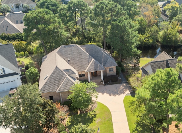 aerial view