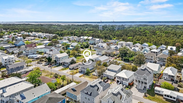 1514 Mackerel Ln, Carolina Beach, NC 28428 - drone / aerial view with a residential view