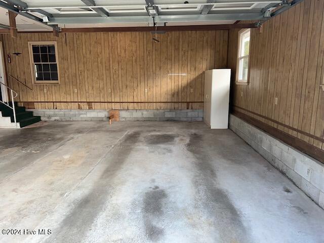 1738 NC-306 Hwy S, Grantsboro, NC 28529 - garage featuring wood walls