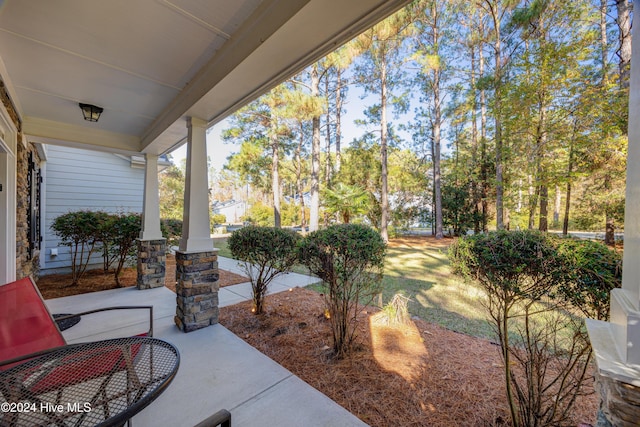 270 Hydrangea Ln, Hampstead, NC 28443 - view of covered porch