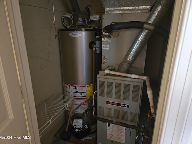 utilities with gas water heater