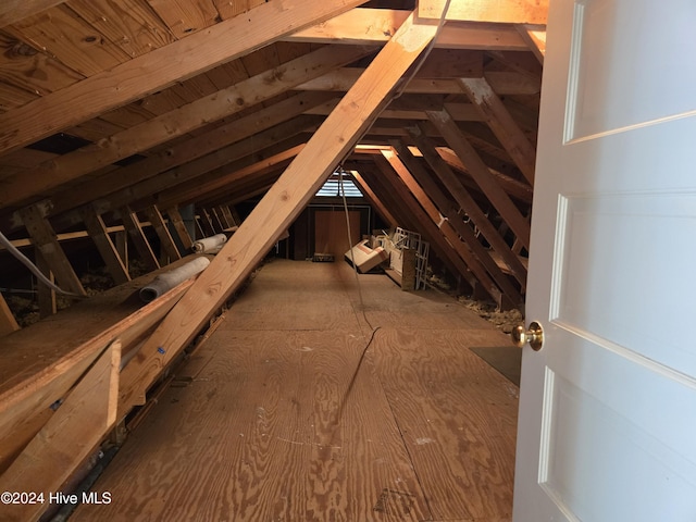 1112 Laurel Ln NW, Wilson, NC 27896 - view of unfinished attic