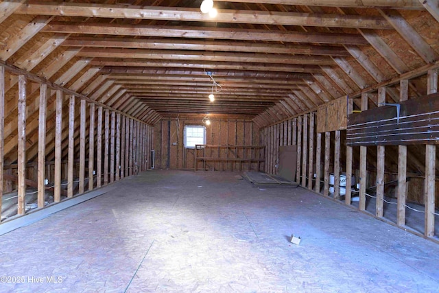 1112 Laurel Ln NW, Wilson, NC 27896 - view of unfinished attic