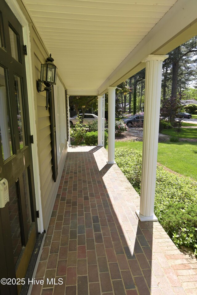 1112 Laurel Ln NW, Wilson, NC 27896 - view of covered porch