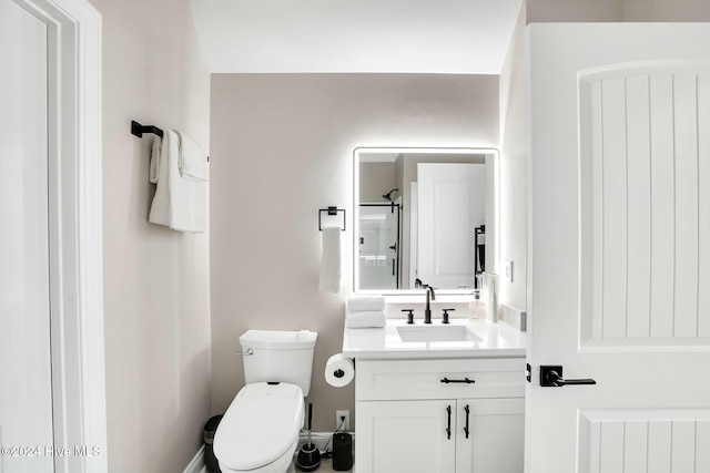 100 Gateway Condos Dr Unit 110, Surf City, NC 28445 - bathroom featuring vanity, toilet, a shower, radiator, and baseboards