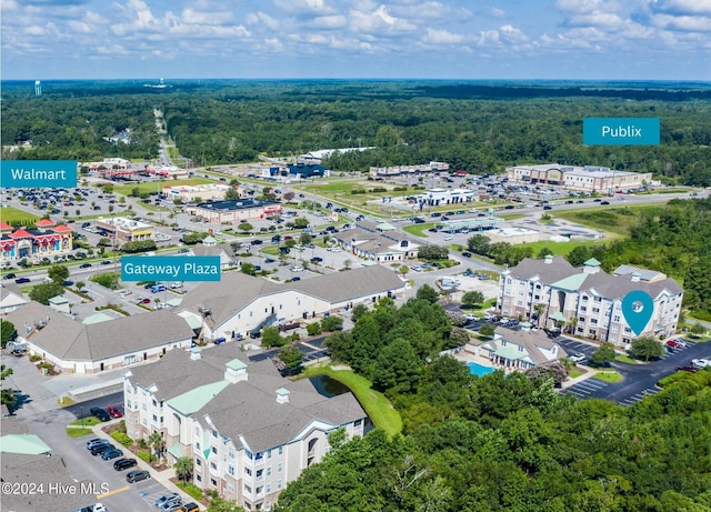 100 Gateway Condos Dr Unit 110, Surf City, NC 28445 - aerial view of a heavily wooded area