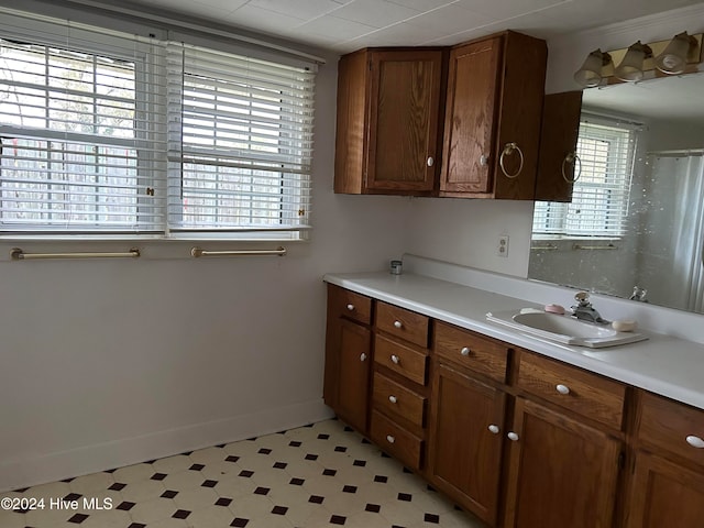 kitchen with a healthy amount of sunlight and sink