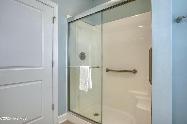 4316 Island Dr, North Topsail Beach, NC 28460 - full bath with a stall shower